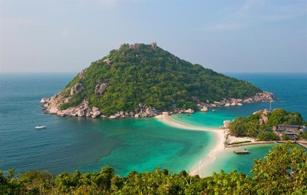 Nang Yuan Island ved Koh Samui, Thailand