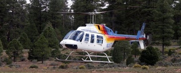 I Helikopter over Grand Canyon, USA, nordamerika, kør-selv-ferie