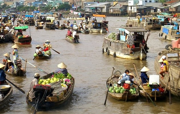 Cai Rang market - Mekong