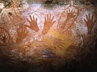 Aboriginal Art, Kakadu National Park, Australien