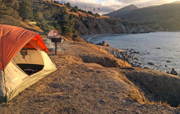 Camping i USA er billigt, nemt og betyder at du kommer helt tæt på naturen