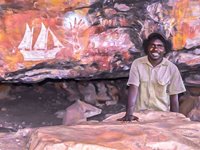 I Arnhem Land vil en de lokale aboriginere genfortælle hans forfædres historie via hulemalerier og naturen - en helt igennem unik og autentisk oplevelse, som du aldrig vil glemme
