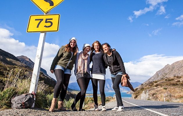 Tag på gruppetur til New Zealand