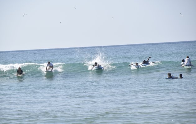 Surfing i Puerto Escondido