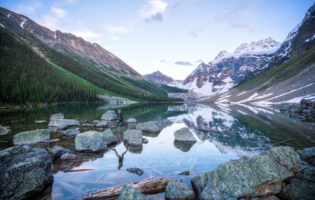 I Banff-, Jasper- og Yoho National Park finder du masser af varriede vandreruter