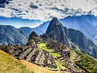 Udsigten over Machu Picchu Udsigten over Machu Picchu
