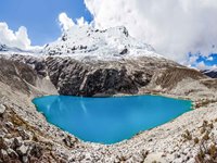 Huascarán nationalpark byder på masser af fantastiske vandreruter og bjergbestigning