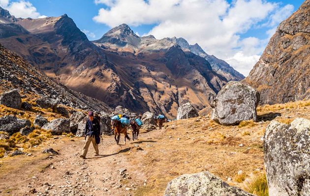 Salkantay trekket kaldes også kaldes ”Den Hemmelige vej til Machu Picchu”, og er et godt alternativ til det klassiske Inka trail