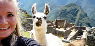 Lama-selfie!!!