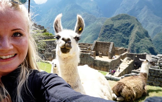 Lama-selfie!!!