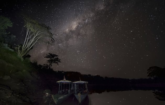 Den reserverede del af Manu National Park er et af de mest beskyttede regnskovsområder i verden der rummer et af verdens største antal dyre- og plantearter samlet på ét sted