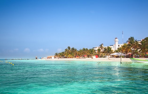 Playa Norte på Isla Mujeres