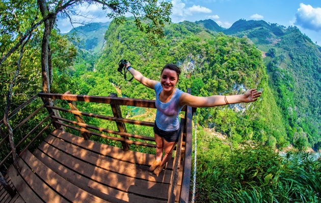 Udsigtstårn ved Semuc Champey