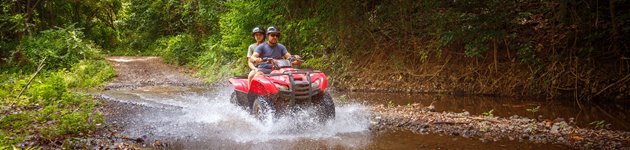 Tag på sjove ATV-ture i Costa Rica Tag på sjove ATV-ture i Costa Rica