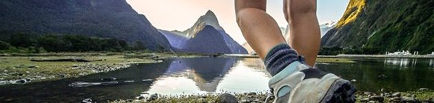 Nyd de mange vandreture på vejen til Milford Sound Nyd de mange vandreture på vejen til Milford Sound