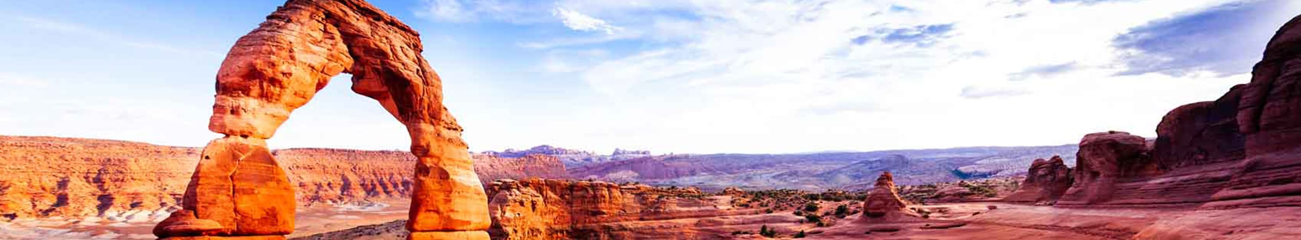 Delicate Arch i Arches National Park i USA