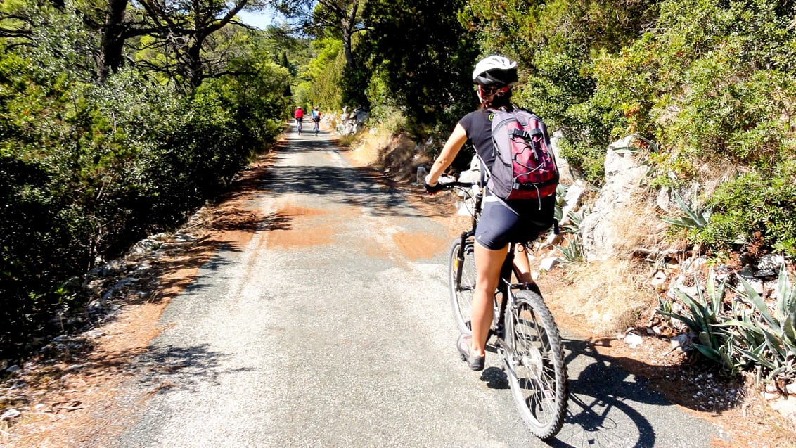 Cykelsemester & ö-luff i Kroatien