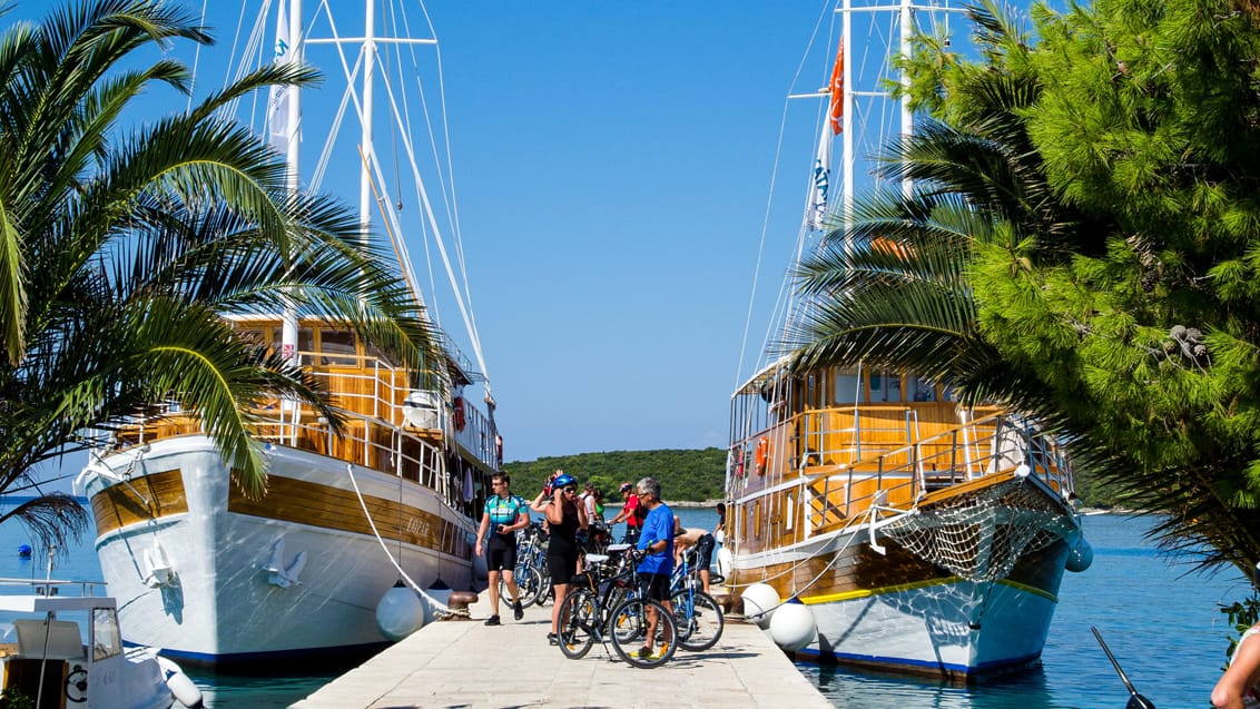 Cykelsemester & ö-luff i Kroatien