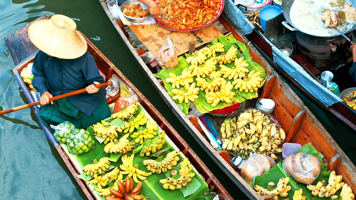Amphawa market, Bangkok, Thailand