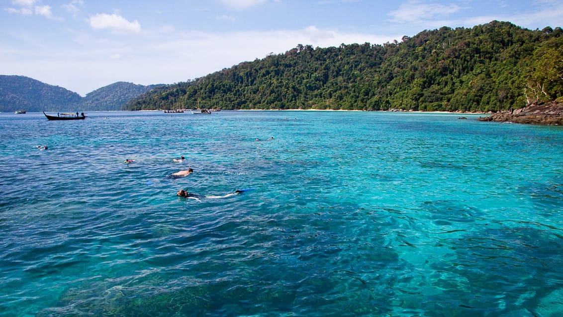 Andaman snorkel cruise, Thailand