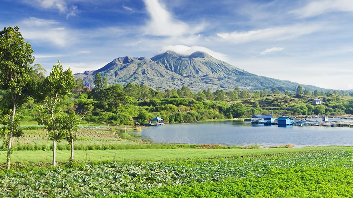 Batur vulkan, Indonesien