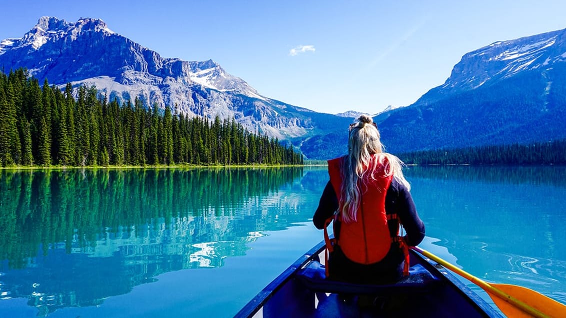 Emerald Lake i Yoho National Park, Kanada