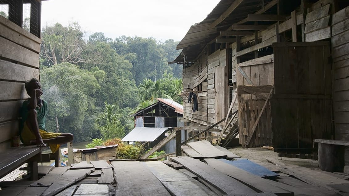 Ibanfolket och Lemanakfloden, Borneo