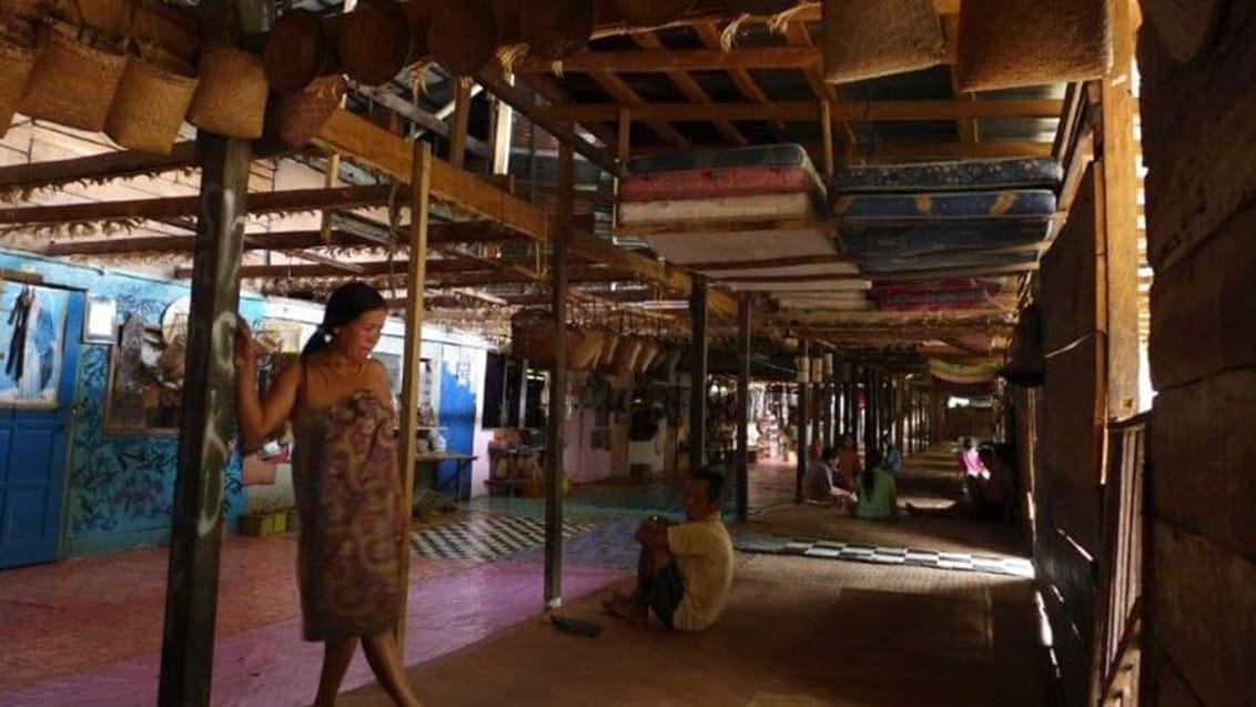 Ibanfolket och Lemanakfloden, Borneo