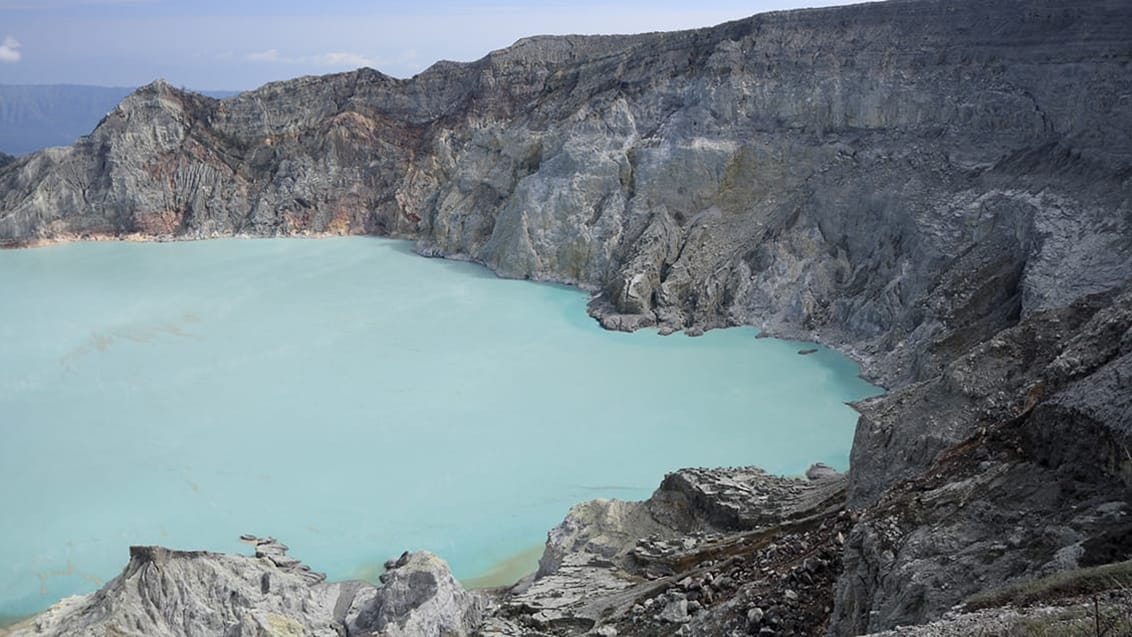 Ijen kratern, Java