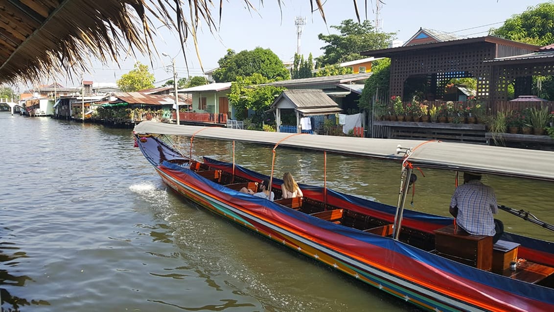 Klongtur i Bangkok, Thailand