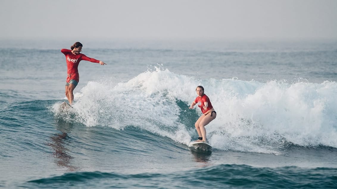 Lapoint surf camp i Sri Lanka