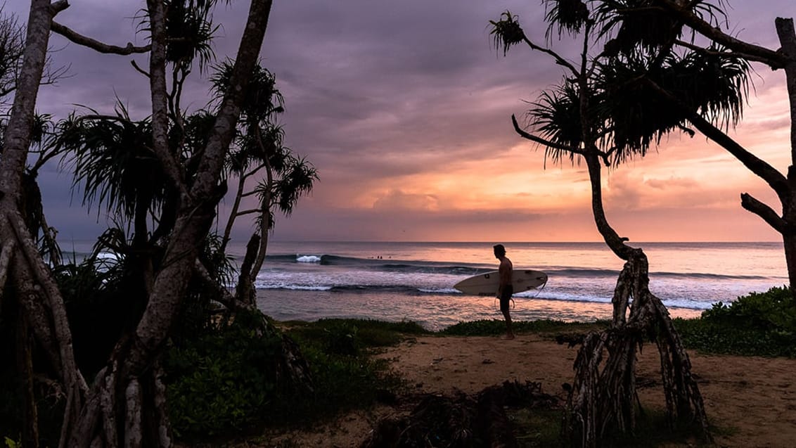 Lapoint surf camp i Sri Lanka