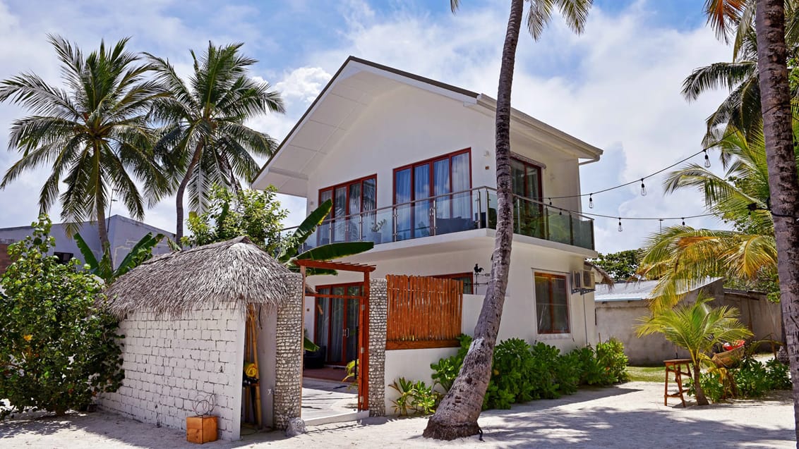 Maldiverna i egen villa