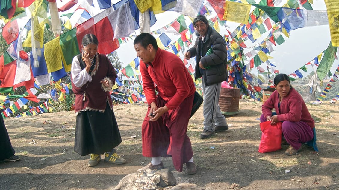 Namobuddha vandra, Nepal