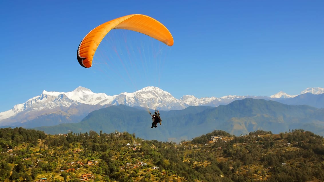 Paragliding, Pokhara, Nepal