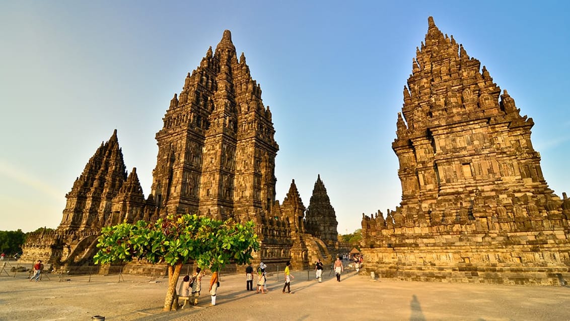 Prambanan, Java, Indonesien.