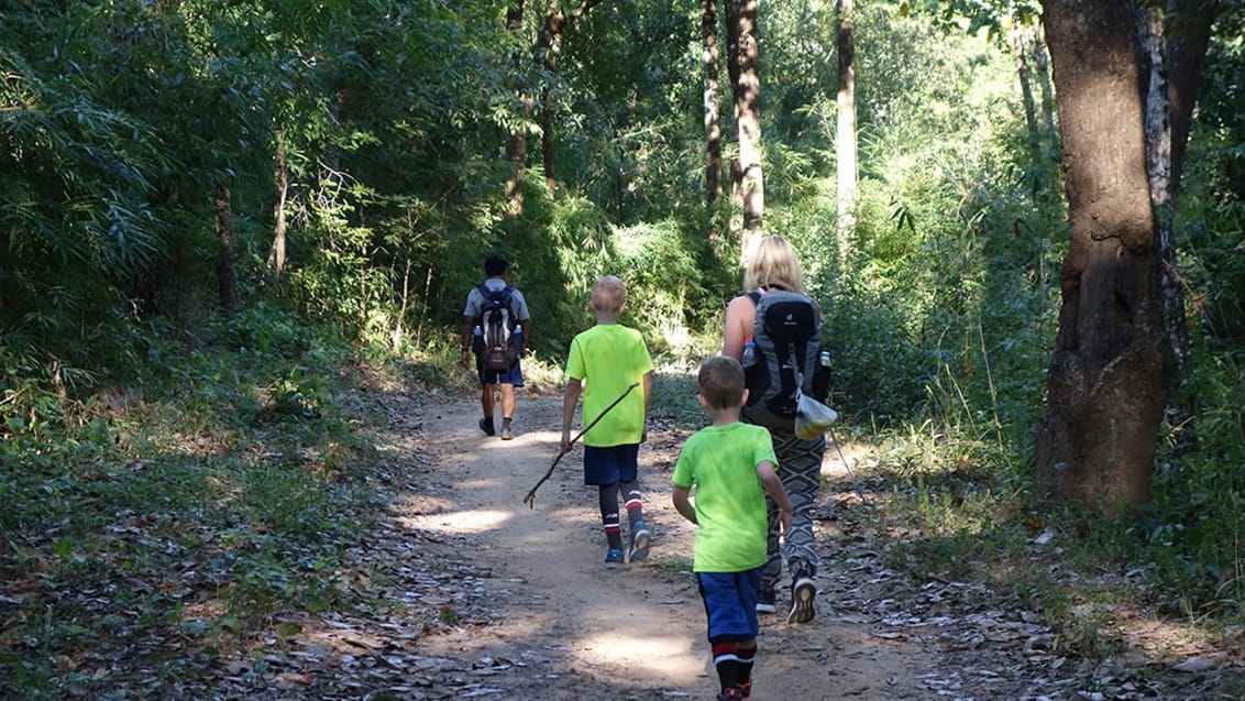 Trekking i Chiang Mai, Thailand