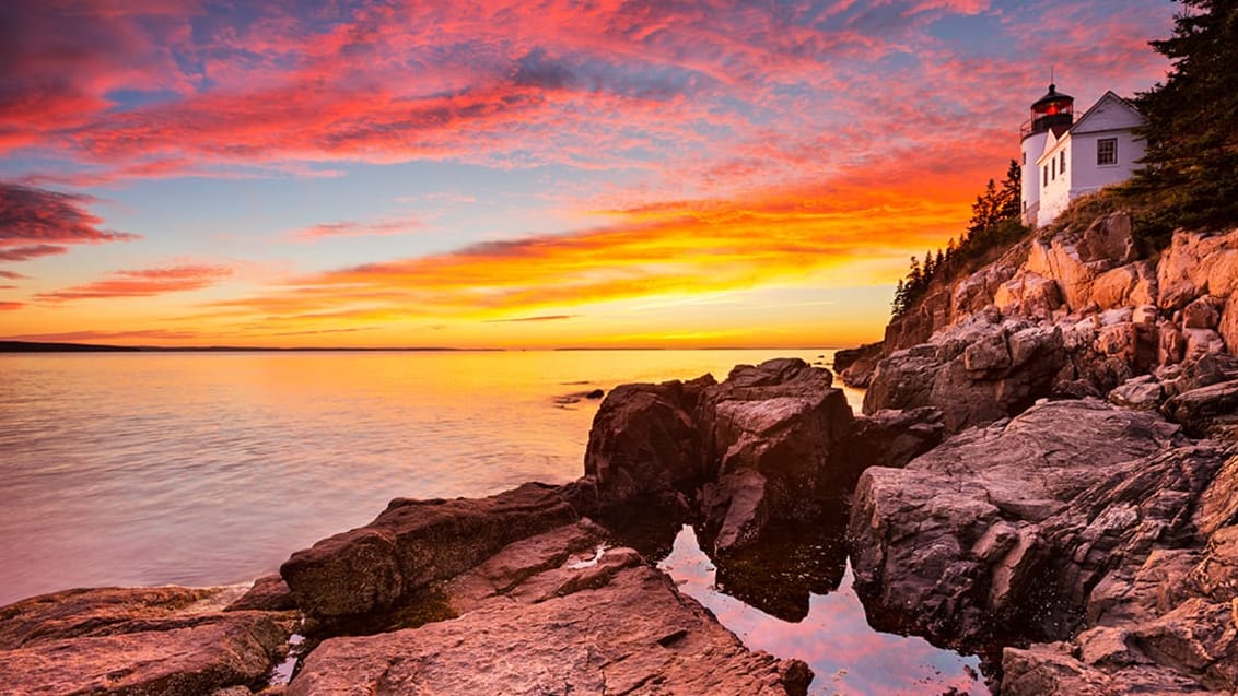 Bass Harbor Head Lighthouse, Acadia National Park, USA