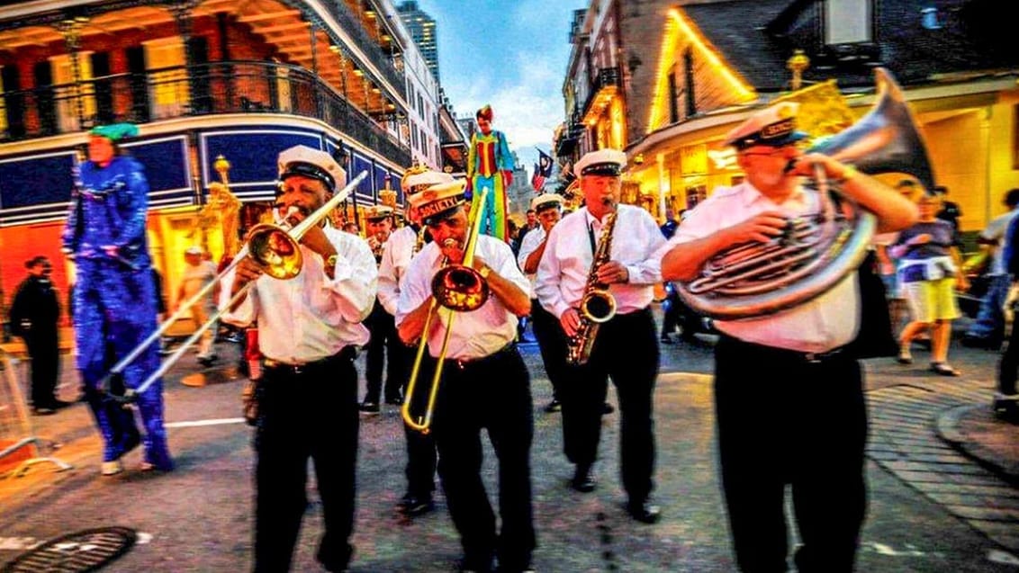 French Quarter i New Orleans, USA