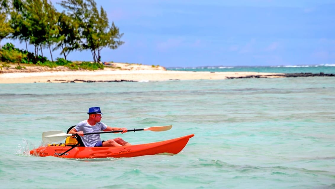 Kajakpaddling Ile Aux Cerfs Mauritius