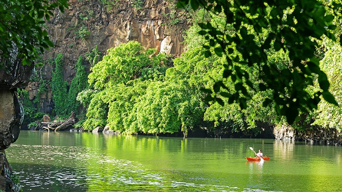 Kajakpaddling Otentic Mauritius