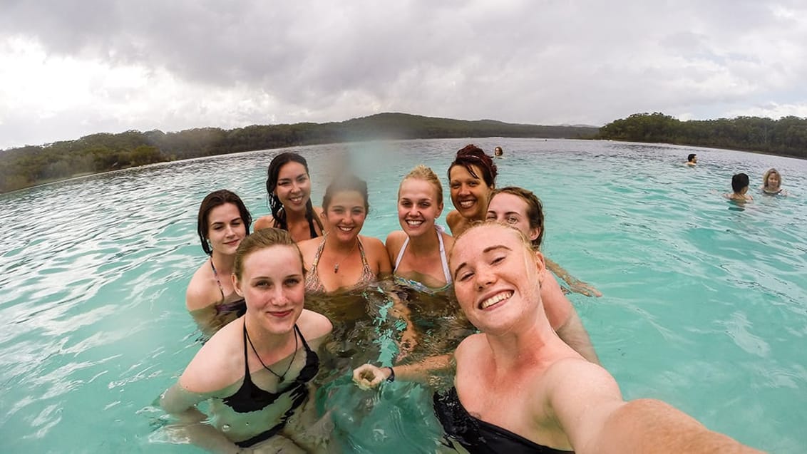 Lake McKenzie, Fraser Island, Australien