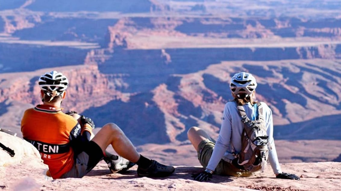 Mountainbike i Moab, USA