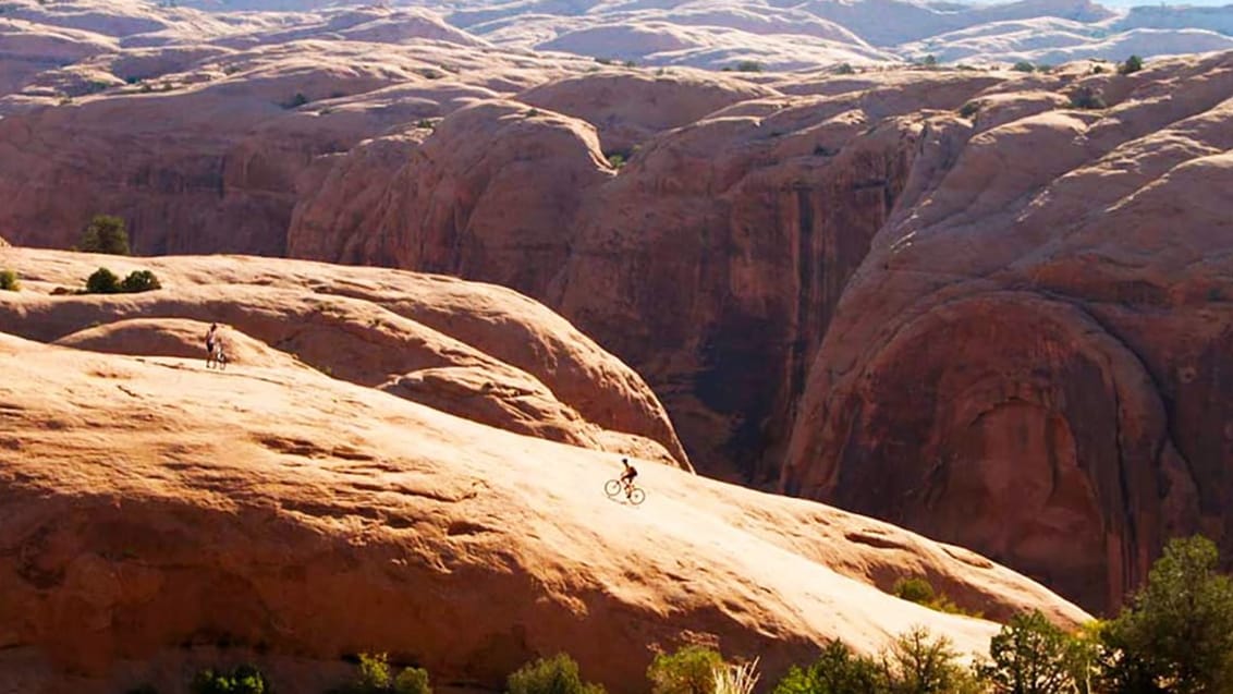 Mountainbike i Moab, USA