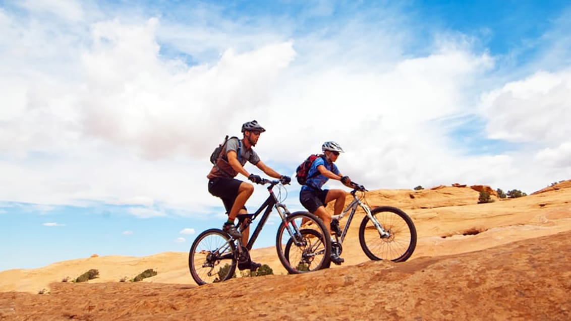 Mountainbike i Moab, USA