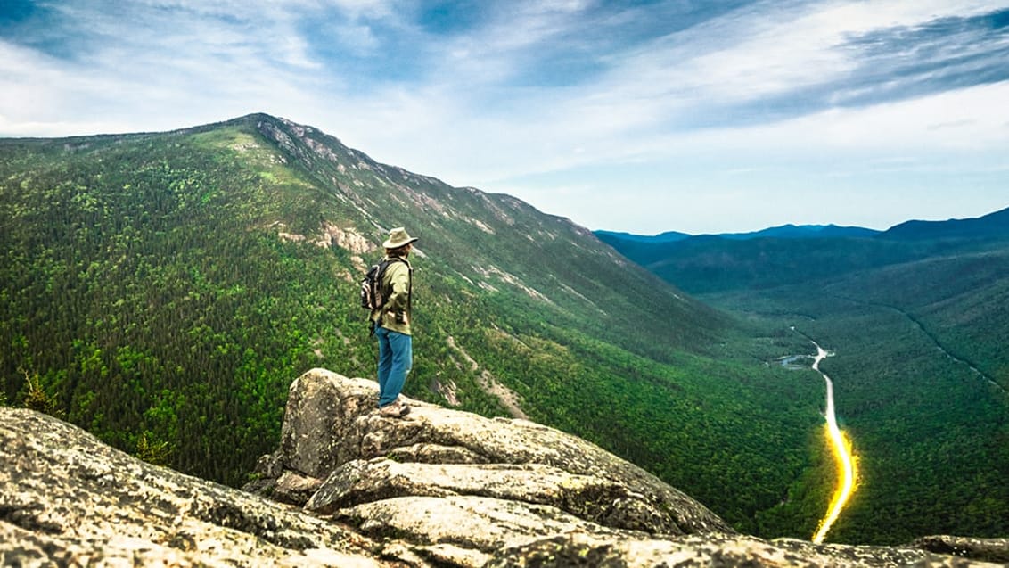 New Hampshire, Hiking, Appalachian White Mountains, USA