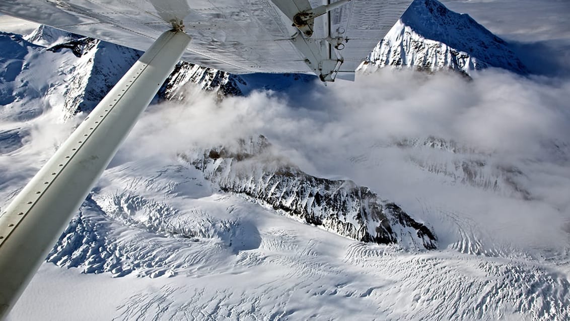 Scenic flight, Denali National Park, Alaska