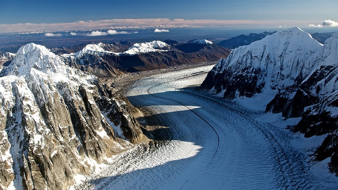 Scenic flight, Denali National Park, Alaska, USA