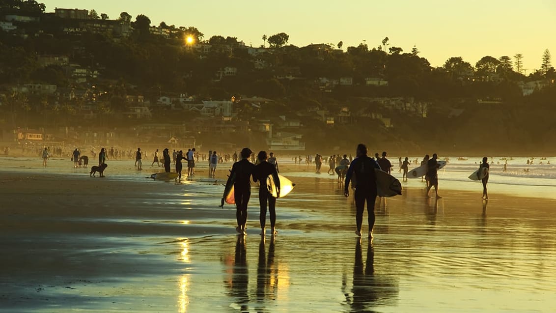 Surfing, San Diego, USA