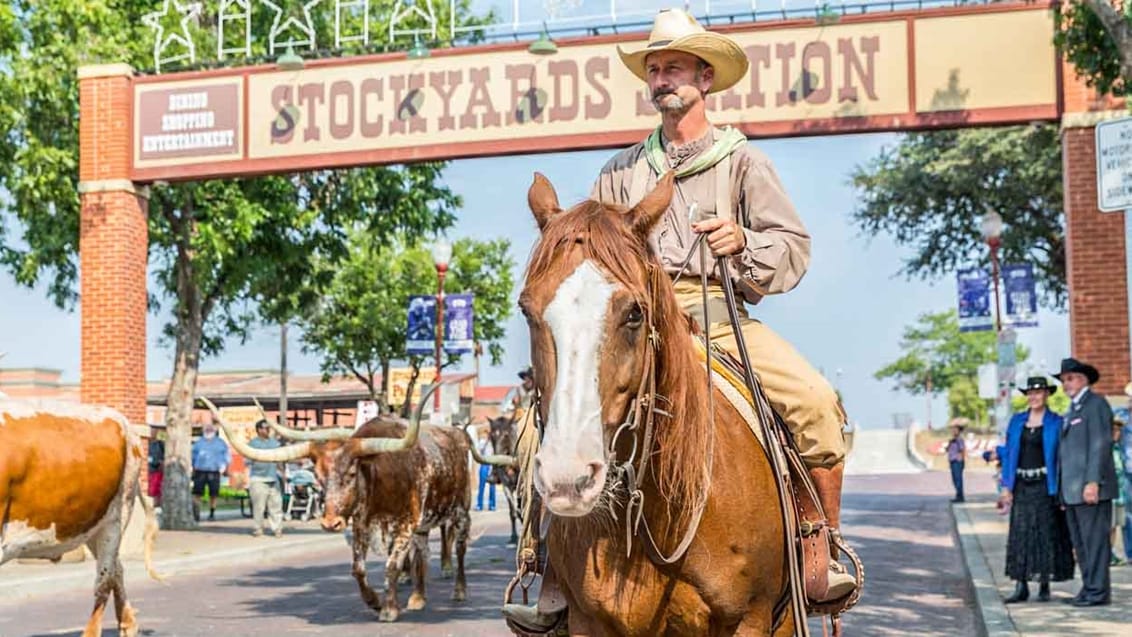 The Stockyards (Fort Worth), Texas, USA